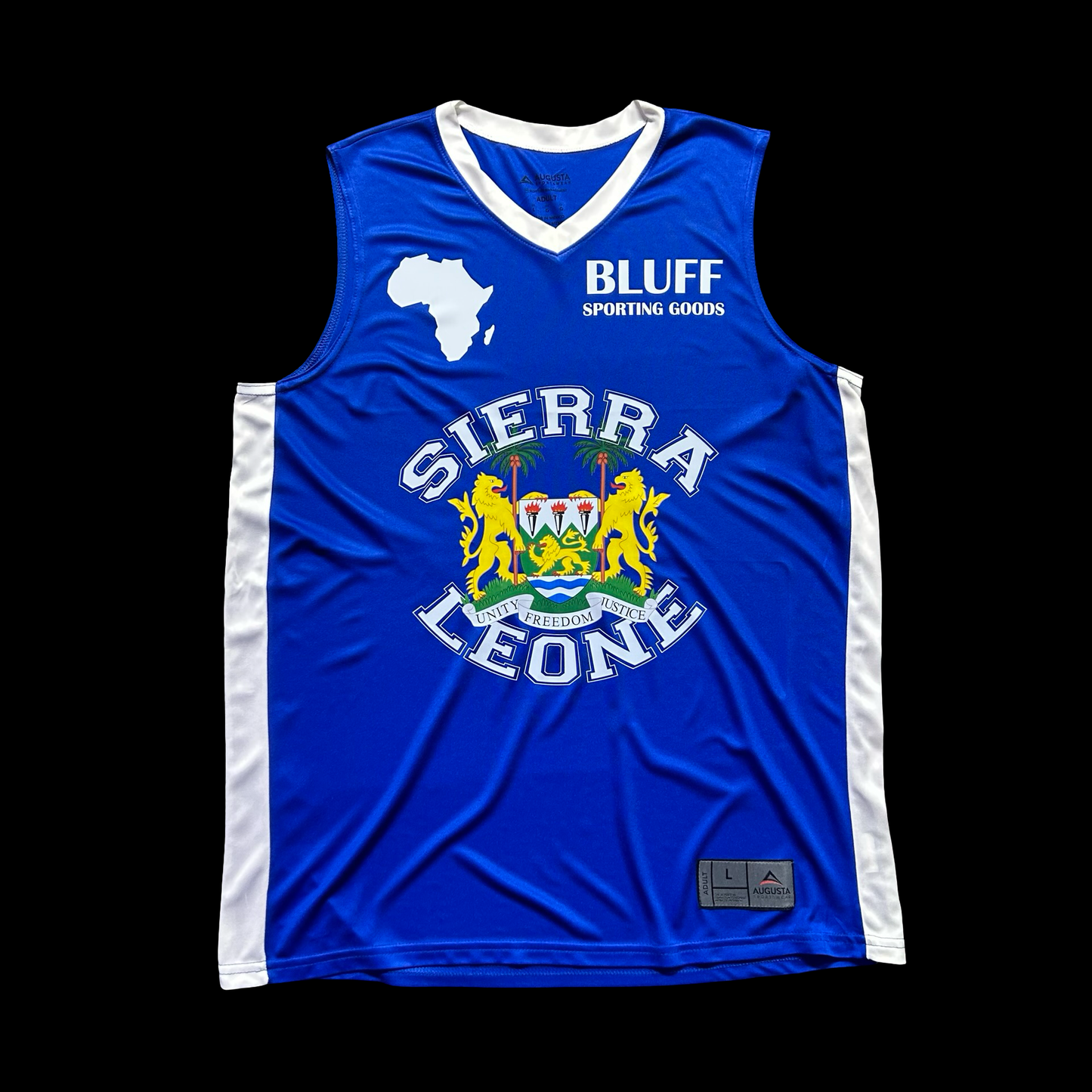 Sierra Leone 232 Basketball Jersey